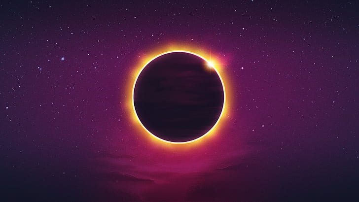 Solar eclipse [2] wallpaper - Space wallpapers - #48647
