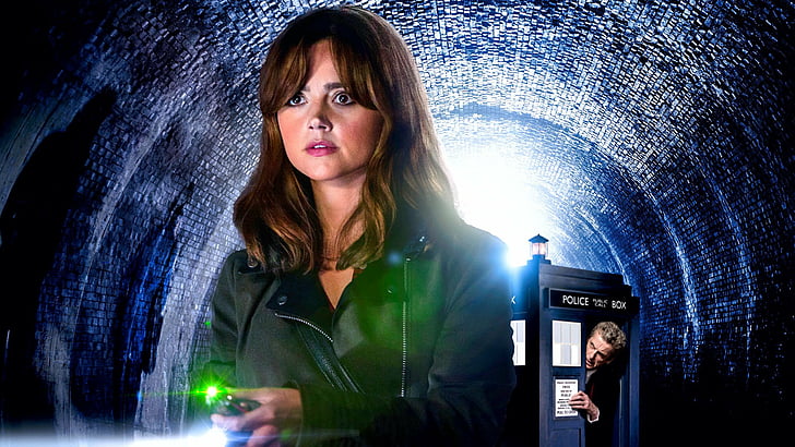TV Show, Doctor Who, Clara Oswald, Jenna Coleman, Peter Capaldi, HD wallpaper