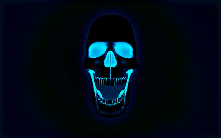 HD wallpaper: dark, evil, horror, skull | Wallpaper Flare