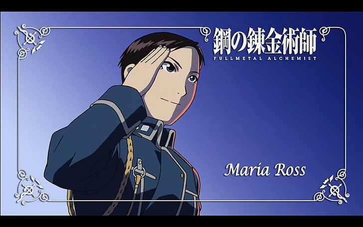 HD wallpaper: fullmetal alchemist maria ross 1280x800 Anime Full Metal ...