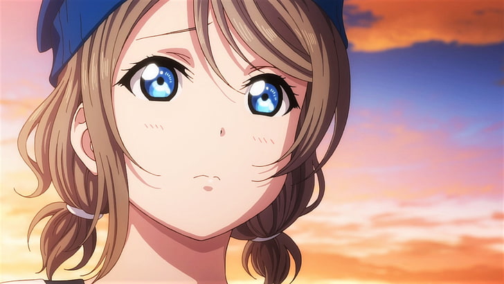 Watanabe You R card | Anime love, Anime stars, Beautiful anime girl