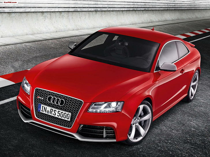 audi S5, red