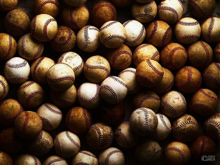 Baseballs, Sports, Games, HD wallpaper