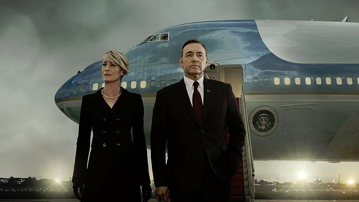 TV Show, House Of Cards, Kevin Spacey, Robin Wright, HD wallpaper