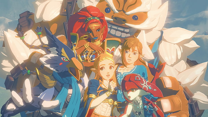Anime Character wallpaper, botw, The Legend of Zelda: Breath of the Wild, HD wallpaper