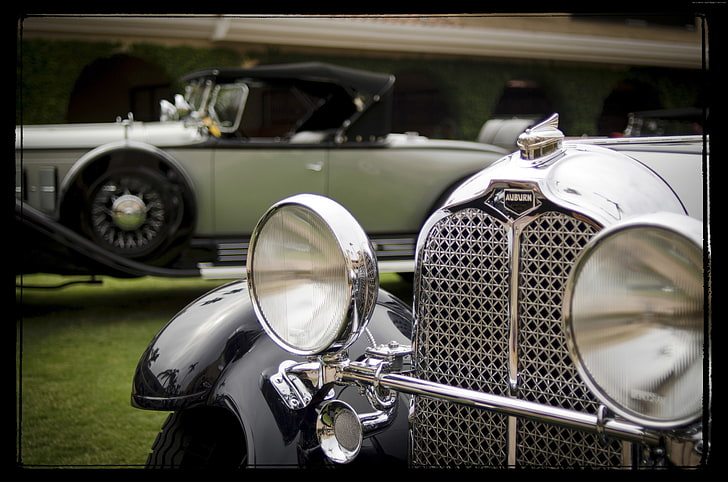 front, 1935, 851, classic cars, Auburn Speedster, luxury cars, HD wallpaper
