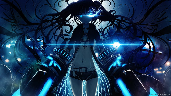 Download free Pretty Desktop Glowing Anime Girl Wallpaper - MrWallpaper.com