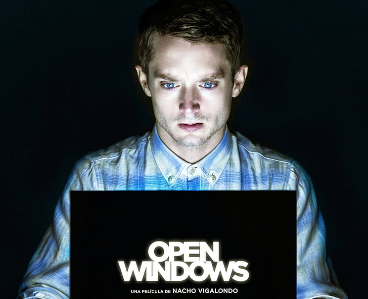 open windows movies hacking elijah wood, HD wallpaper