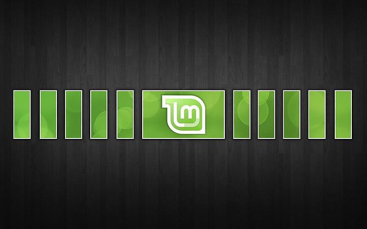 green E logo, Linux, GNU, Linux Mint, green color, communication HD wallpaper