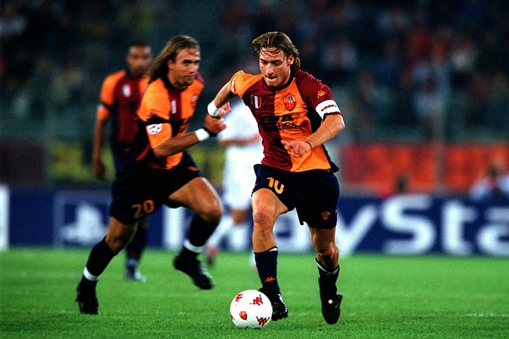 Francesco Totti, AS Roma, Rome, Gabriel Batistuta, Football