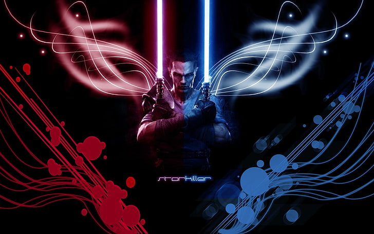 starkiller, Star Wars: The Force Unleashed, video games, lightsaber, HD wallpaper
