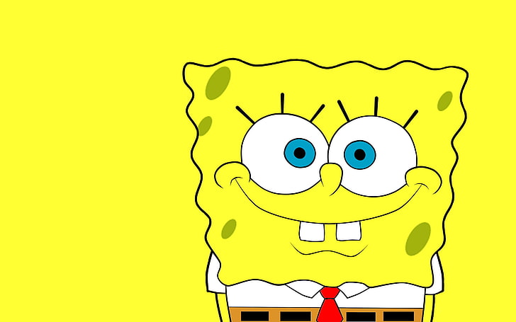 HD wallpaper: SpongeBob SquarePants illustration, yellow, smile, Sponge Bob Square  Pants | Wallpaper Flare