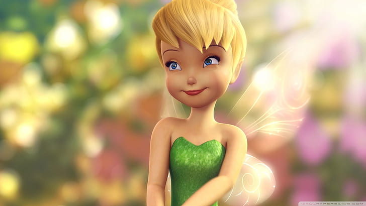 Disney Tinkerbell CG Fairy CG HD, tinker bell graphic, fantasy, HD wallpaper