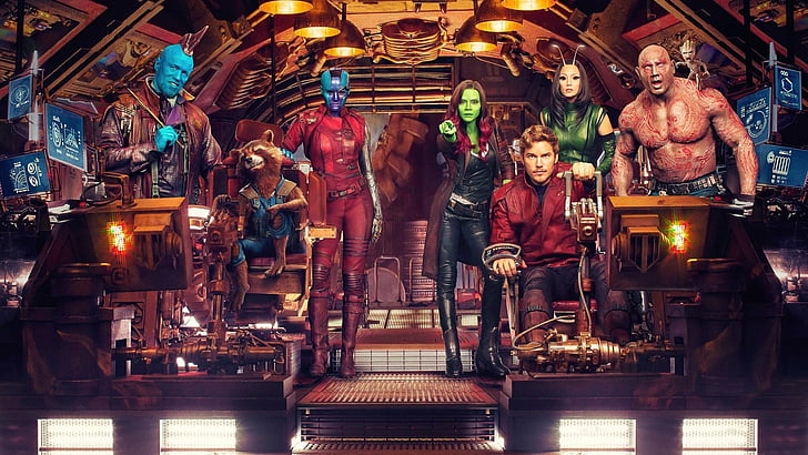 Movie, Guardians of the Galaxy Vol. 2, Baby Groot, Bradley Cooper, HD wallpaper