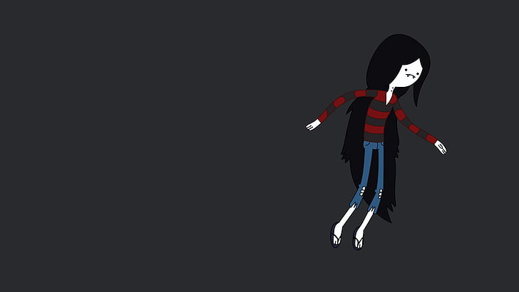 Marceline the Vampire Queen from Adventure Time illustration, HD wallpaper
