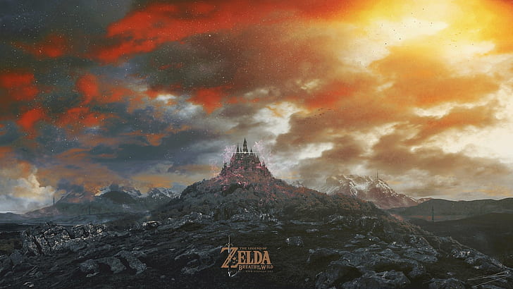 1920x1080 px castle sunlight The Legend Of Zelda The Legend of Zelda: Breath of the Wild video games Video Games Star Wars HD Art