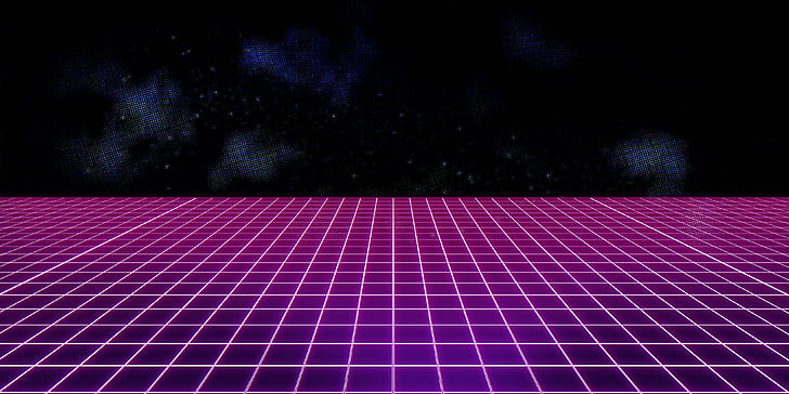 Music, Background, 80s, Neon, VHS, 80's, Synth, Retrowave, Synthwave