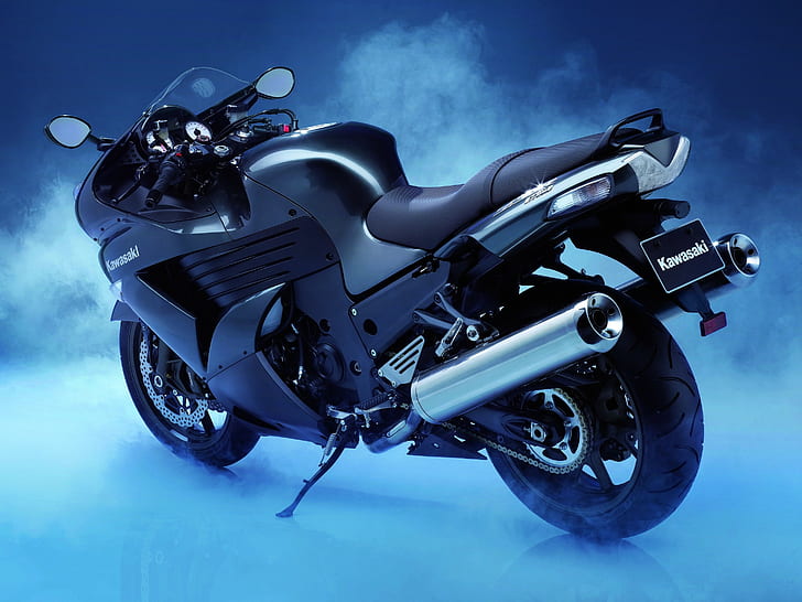 HD wallpaper: Kawasaki, Zz-r 1400, Bike, motorcycle, mode of transportation  | Wallpaper Flare