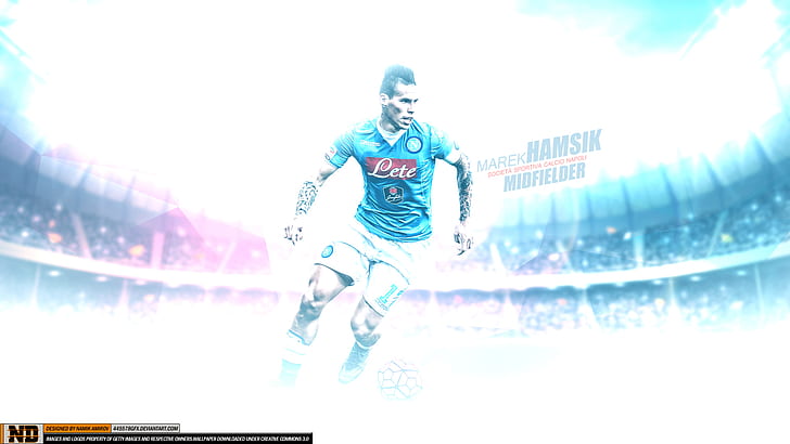 Soccer, Marek Hamšík, S.S.C. Napoli, Slovakian, HD wallpaper