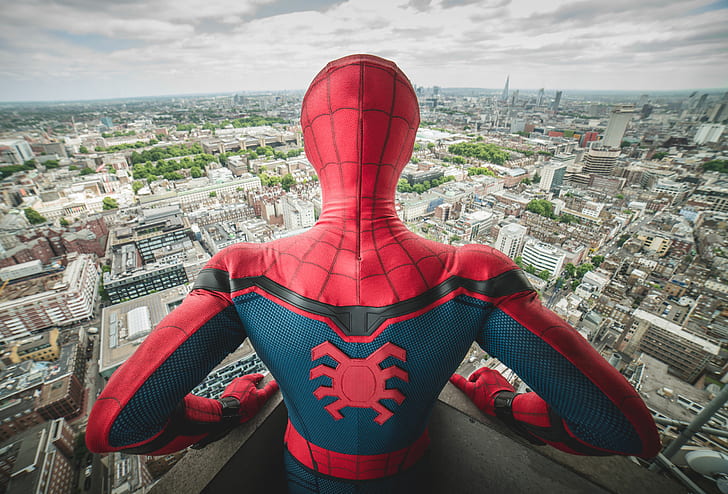 Marvel Comics, 2017, 4K, Spider-Man: Homecoming, 8K, HD wallpaper