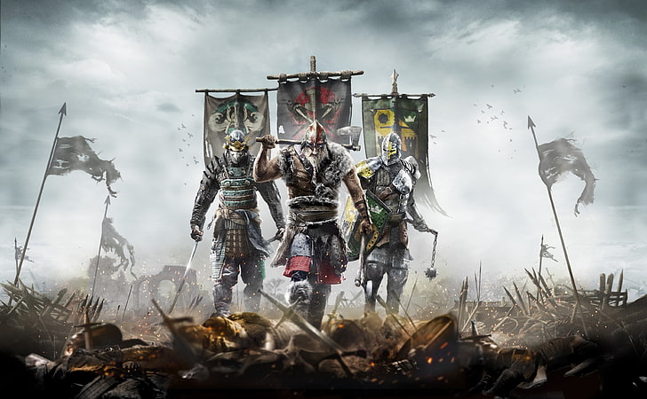 For Honor 4k HD, battle game wallpaper, Games, Other Games, video game, HD wallpaper
