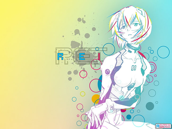 anime, Neon Genesis Evangelion, technology, communication, data, HD wallpaper