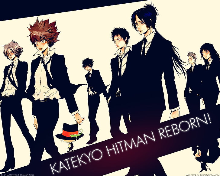 Anime, Katekyō Hitman Reborn!, Chrome Dokuro, Hayato Gokudera