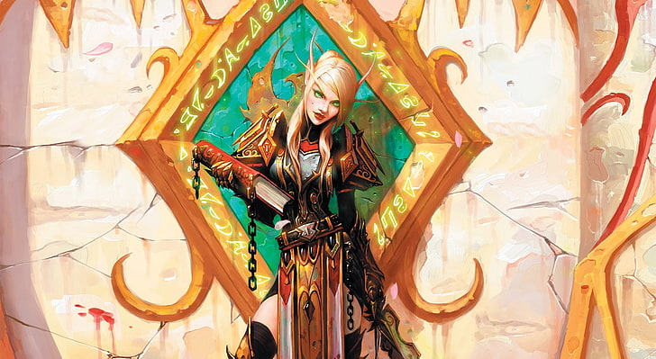 World Of Warcraft The Burning Crusade, female anime character, HD wallpaper