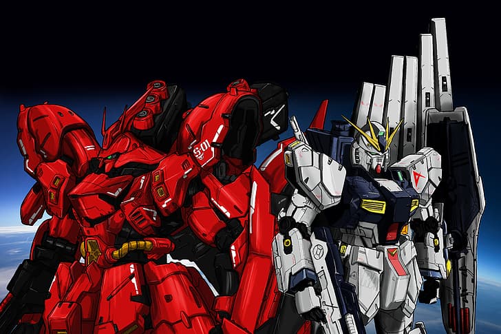 anime, robot, Gundam, Mobile Suit Gundam Char's Counterattack