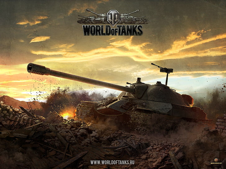 World of Tanks wallpaper, IS-7, ИС-7, wargaming, video games, HD wallpaper