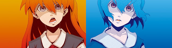 female anime wallpaper, Neon Genesis Evangelion, Asuka Langley Soryu
