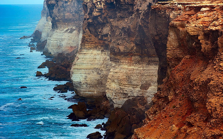 coast, sea, Australia, rock, rock formation, rock - object, HD wallpaper