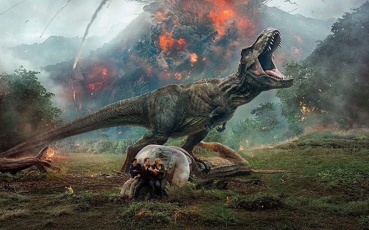 Jurassic World Fallen Kingdom 2018 4K 8K, HD wallpaper