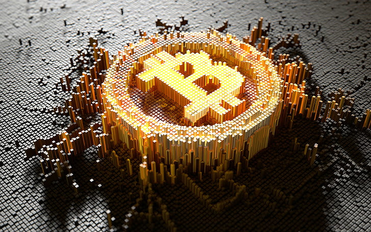HD wallpaper: Bitcoin, digital art, cryptocurrency | Wallpaper Flare