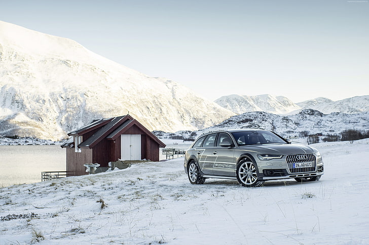 Audi A6, allroad, 2016, Quattro, HD wallpaper