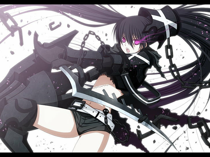 Anime, Black Rock Shooter, Insane Black Rock Shooter, HD wallpaper