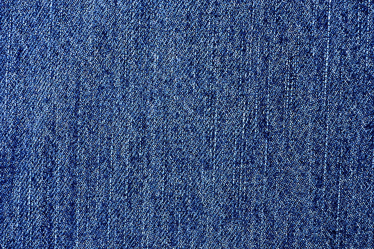 texture of blue jeans denim fabric background - Stock Image - Everypixel