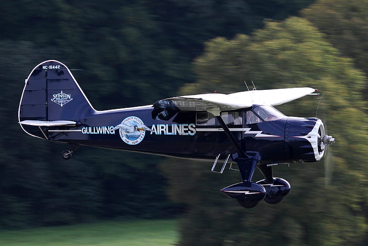 easy, American, monoplane, quadruple, SR-9C, Reliant, ‘Gullwing Airlines’, HD wallpaper