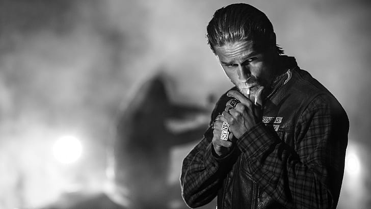 sons of anarchy, jax teller backgrounds, charlie hunnam, HD wallpaper