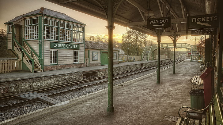 20 Train Station HD Wallpapers and Backgrounds