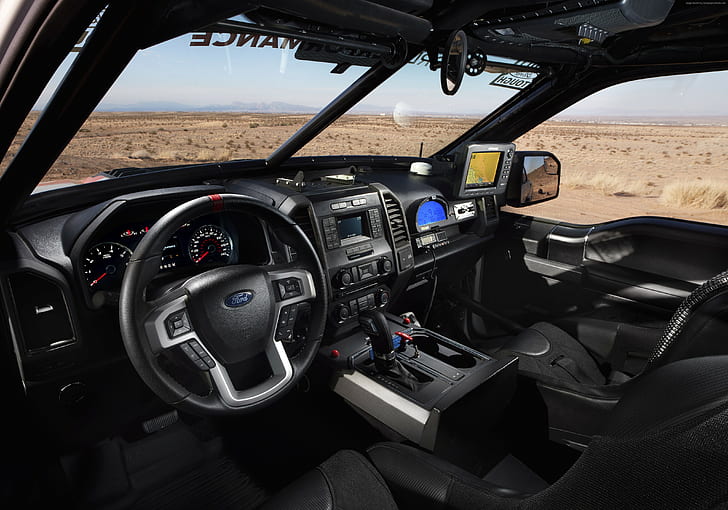 Ford F-150 Raptor, interior, Race Truck