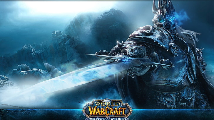 World of Warcraft wallpaper, fantasy, blue, backgrounds, smoke - physical structure, HD wallpaper