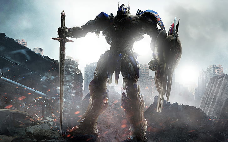 optimus prime, transformers the last knight, movies, transformers 5, HD wallpaper