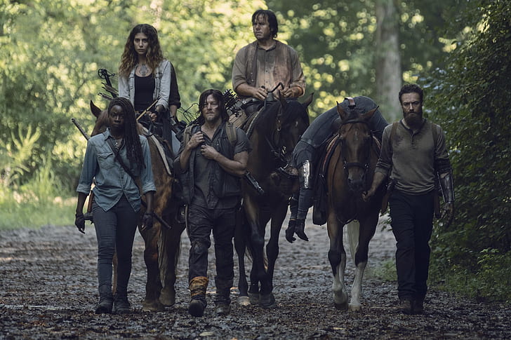 TV Show, The Walking Dead, Aaron (The Walking Dead), Danai Gurira, HD wallpaper