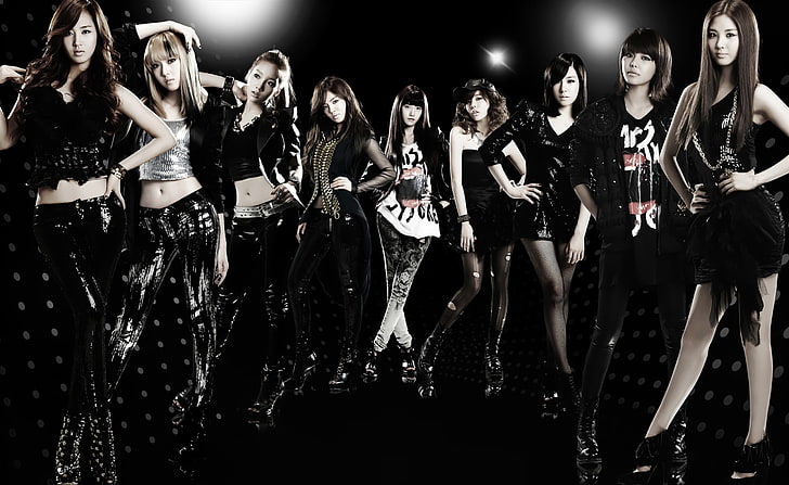 Girls Generation Run Devil Run, women's black crop top, Music