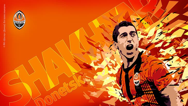 Football, Henrikh Mkhitaryan, FC Shakhtar Donetsk, HD wallpaper