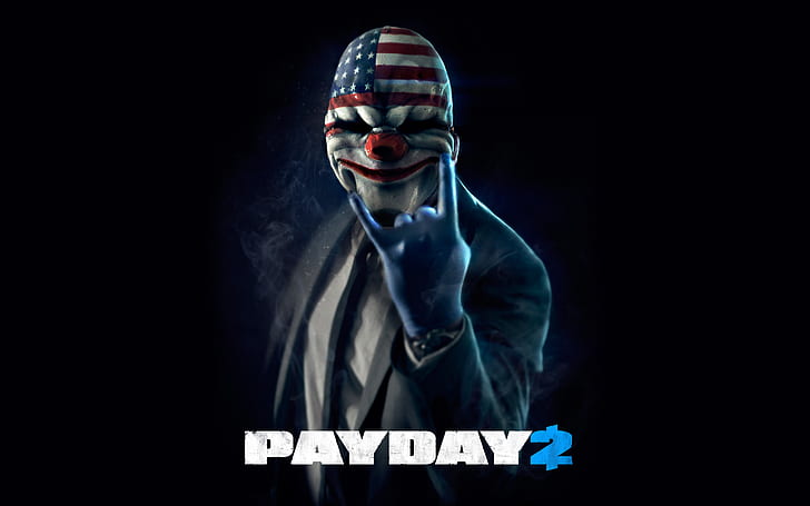 Payday 2, Mask, Video Game, HD wallpaper