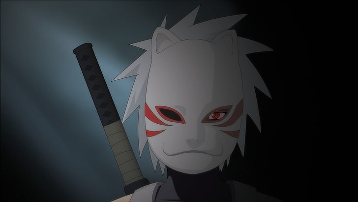 Naruto character illustration, Naruto Shippuuden, Hatake Kakashi, HD wallpaper