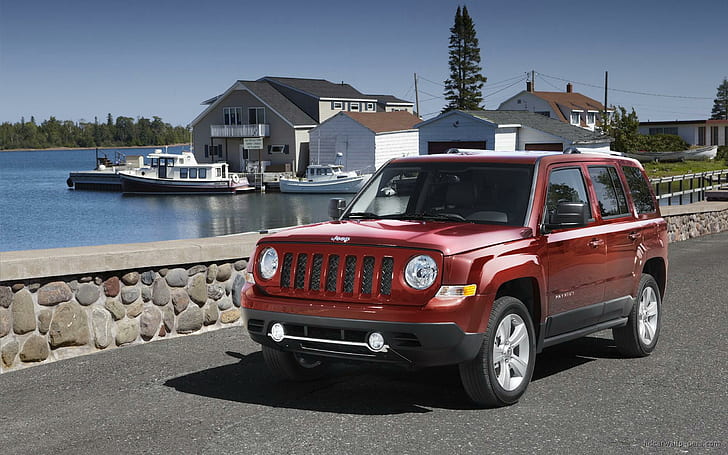 2011 Jeep Partiot 2, red jeep suv, cars, other cars, HD wallpaper