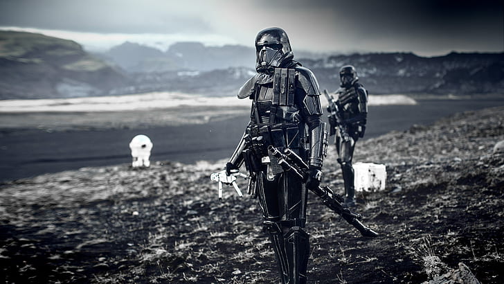 1920x1080 px Imperial Death Trooper Rogue One: A Star Wars Story Star Wars stormtrooper Nature Rivers HD Art